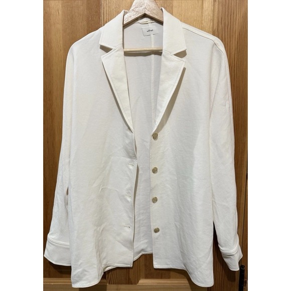 Aritzia Tops - Aritzia Wilfred Freeform Shirt/Blazer Light Birch Size Small Office Classic NWT